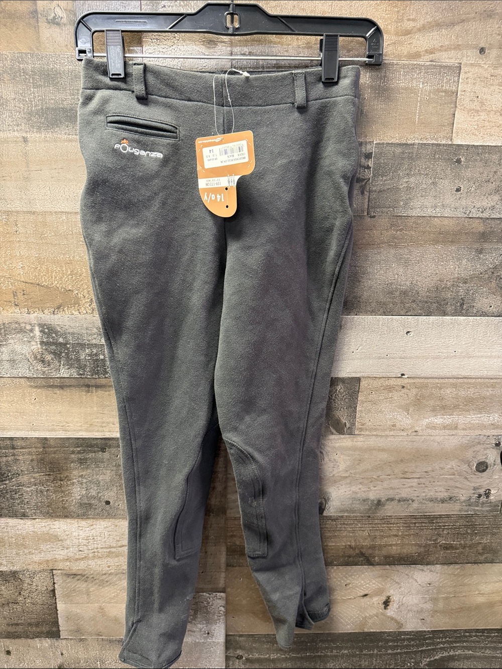 NEW Kid’s Riding Breeches in Charcoal Gray